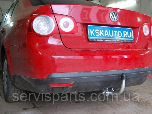 Оцинкований фаркоп на Volkswagen Jetta V 2005-2011 (Фольксваген Джета)