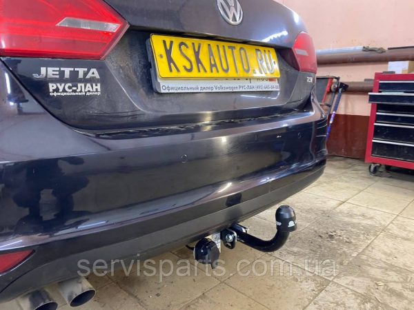 Польський фаркоп Volkswagen Jetta VI 2010-2018 (Фольксваген Джета) - Зображення 2