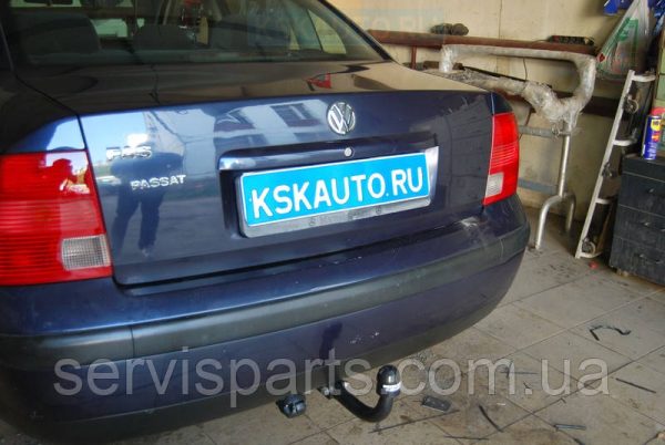 З'ємний гак фаркоп на Skoda Superb I 2002-2008 (Шкода Суперб) - Зображення 6