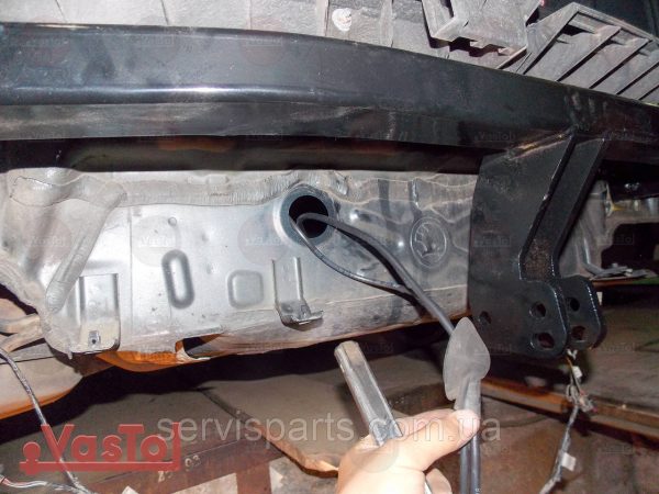 З'ємний гак фаркоп на Skoda Superb II 2008-2015 (Шкода Суперб) - Зображення 9