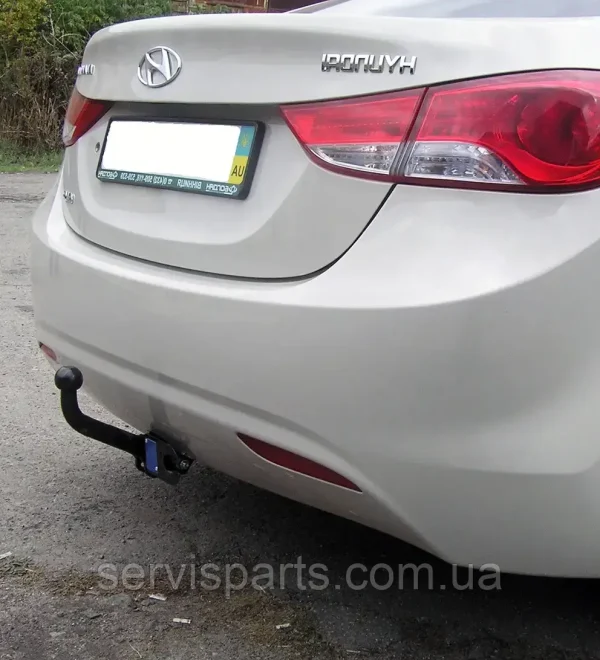 Знімний фаркоп на Hyundai Elantra MD 2011-2015 - Зображення 3
