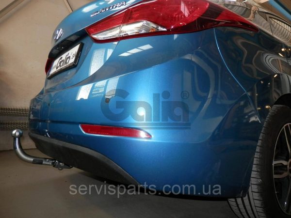 Оцинкований фаркоп на Hyundai Elantra MD 2011-2015 - Зображення 4