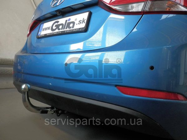 Оцинкований фаркоп на Hyundai Elantra MD 2011-2015 - Зображення 7