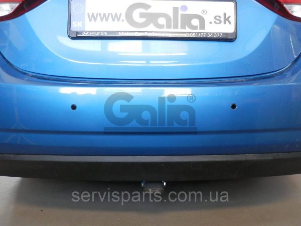 Оцинкований фаркоп на Hyundai Elantra MD 2011-2015 Швидкознімний автомат на ручці - Зображення 2