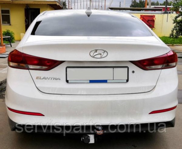 Знімний фаркоп на Hyundai Elantra 2015-2019 - Зображення 2