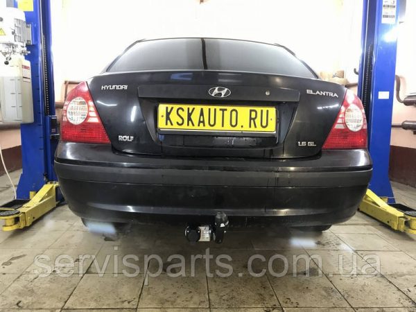 З'ємний фаркоп на Hyundai Elantra XD 2000-2012 - Зображення 3
