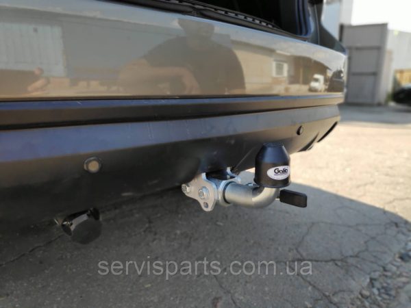 Оцинкований фаркоп на Subaru Forester SJ 2013-2018 (Субару Форестер) Швидкознімний автомат на ручці - Зображення 4