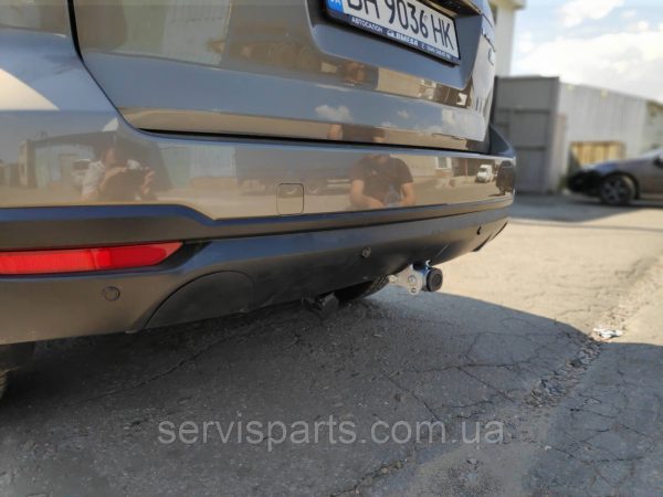 Оцинкований фаркоп на Subaru Forester SJ 2013-2018 (Субару Форестер) Швидкознімний автомат на ручці - Зображення 6