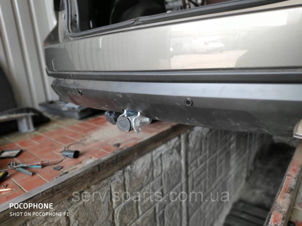 Оцинкований фаркоп на Subaru Forester SJ 2013-2018 (Субару Форестер) Швидкознімний автомат на ручці - Зображення 9