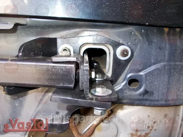 Знімний гак фаркоп на Subaru Forester SH 2008-2012 (Субару Форестер) - Зображення 7