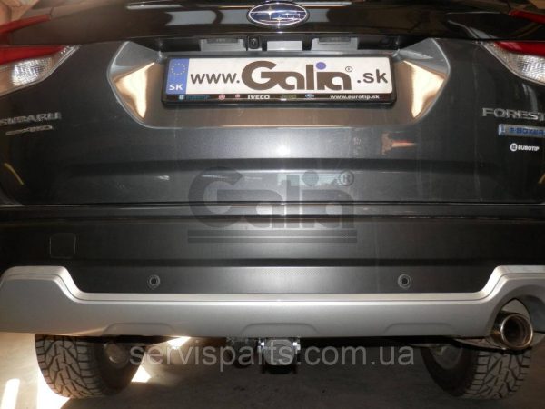 Оцинкований фаркоп на Subaru Forester SK 2018- (Субару Форестер) Швидкознімний автомат на ручці - Зображення 2