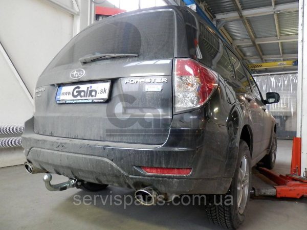 Оцинкований фаркоп на Subaru Forester SH 2008-2013 (Субару Форестер)