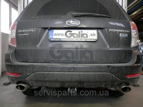 Оцинкований фаркоп на Subaru Forester SH 2008-2013 (Субару Форестер) Швидкознімний автомат на ручці - Зображення 4