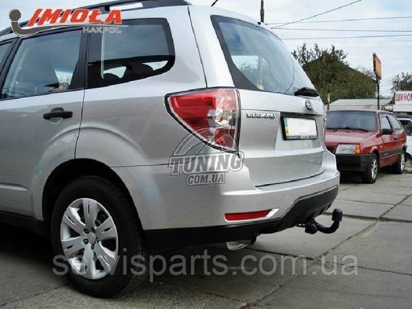 Польський фаркоп на Subaru Forester SH 2008-2012 (Субару Форестер) без підрізу бампера