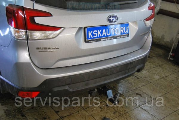 Знімний гак фаркоп на Subaru Forester SK 2018- USA (Субару Форестер) Американська вставка під квадрат - Зображення 3
