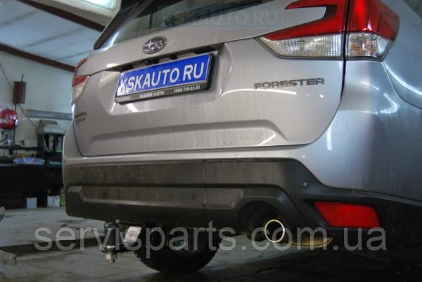 Знімний гак фаркоп на Subaru Forester SK 2018- USA (Субару Форестер) Американська вставка під квадрат - Зображення 6