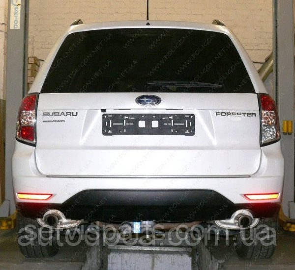 Знімний гак фаркоп на Subaru Forester SH 2008-2012 (Субару Форестер) Американська вставка під квадрат - Зображення 3