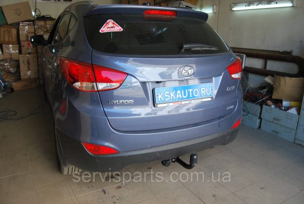 Знімний фаркоп на Hyundai IX35 2010-2015 (Хундай ІКС 35) - Зображення 3