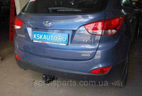 Знімний фаркоп на Hyundai IX35 2010-2015 (Хундай ІКС 35) - Зображення 4