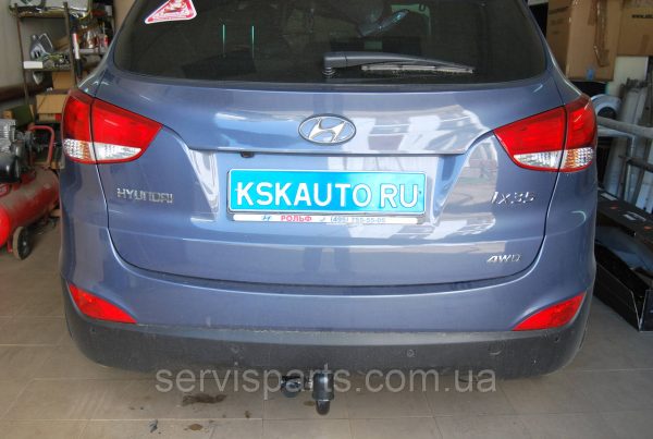 Знімний фаркоп на Hyundai IX35 2010-2015 (Хундай ІКС 35) - Зображення 5