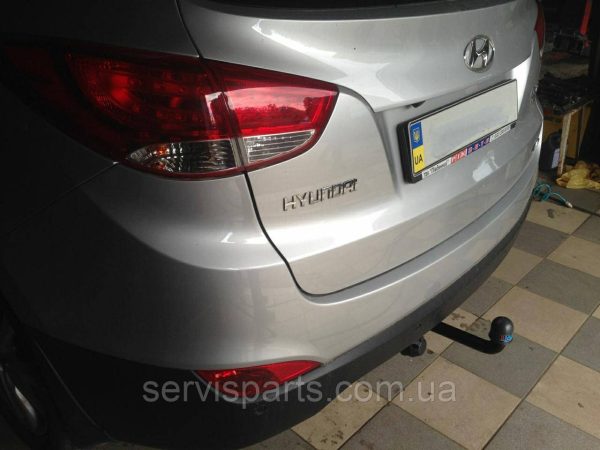 Знімний фаркоп на Hyundai IX35 2010-2015 (Хундай ІКС 35) - Зображення 6