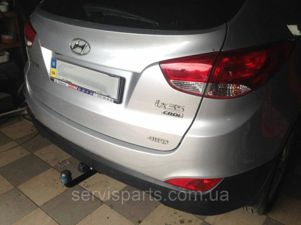 Знімний фаркоп на Hyundai IX35 2010-2015 (Хундай ІКС 35)