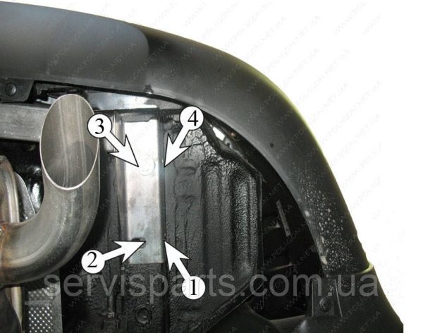 Знімний фаркоп на Hyundai IX35 2010-2015 (Хундай ІКС 35) Американська вставка під квадрат - Зображення 7