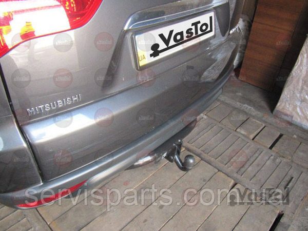 Знімний фаркоп на Mitsubishi Pajero Sport 2008-2015 - Зображення 4