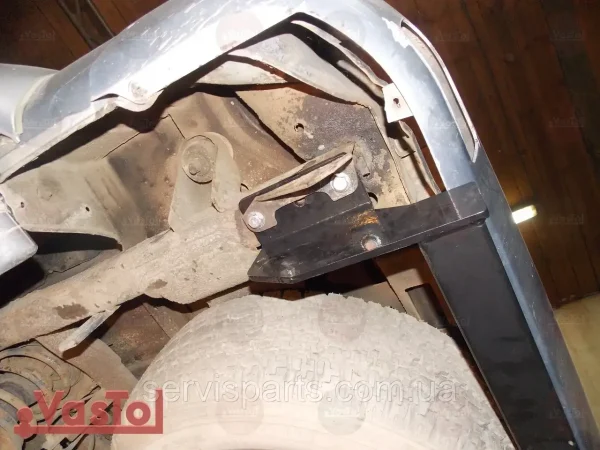 Знімний фаркоп на Mitsubishi Pajero Sport 1998-2008 - Зображення 10