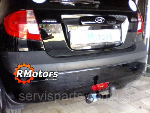 Знімний фаркоп на Hyundai Getz 2002-2005 - Зображення 3