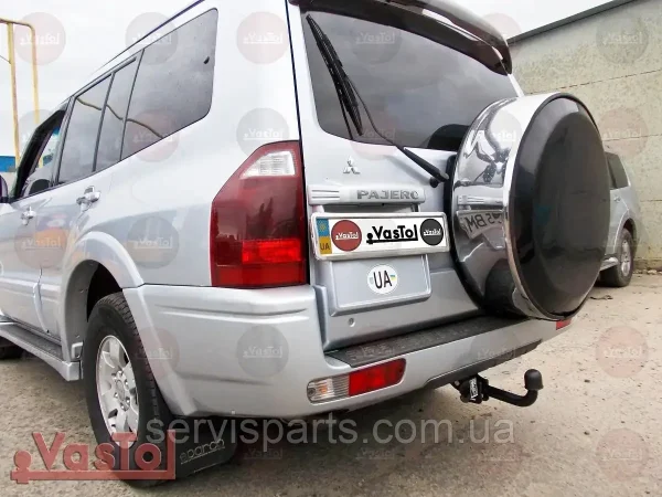 Знімний фаркоп на Mitsubishi Pajero Wagon 1999-2006- - Зображення 2