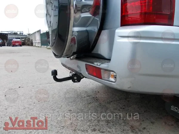 Знімний фаркоп на Mitsubishi Pajero Wagon 1999-2006- - Зображення 3