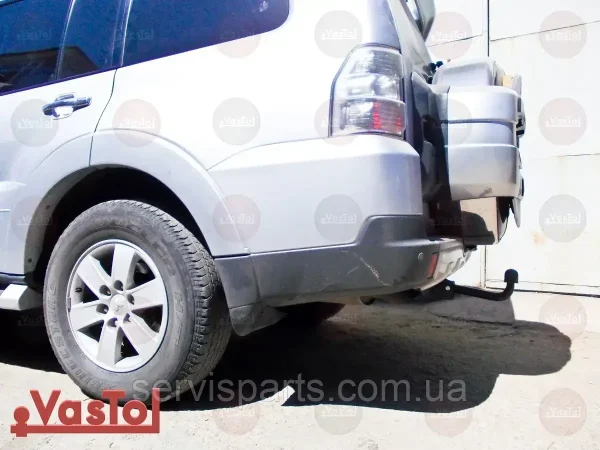 Знімний фаркоп на Mitsubishi Pajero Wagon 1999-2006- - Зображення 9
