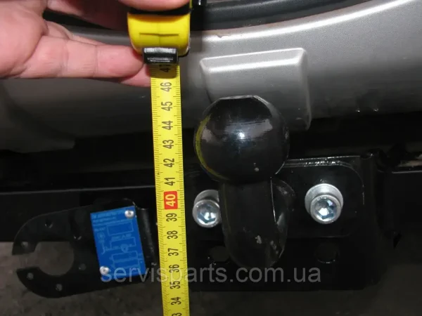 Знімний фаркоп на Mitsubishi Pajero Wagon 2007-2021 (Мітсубісі Паджеро Вагон) - Зображення 2