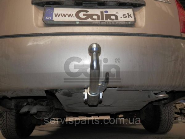 Оцинкований фаркоп на Skoda Octavia A4 Tour 1997-2010 окрім 4x4 Швидкознімний автомат на ручці - Зображення 10