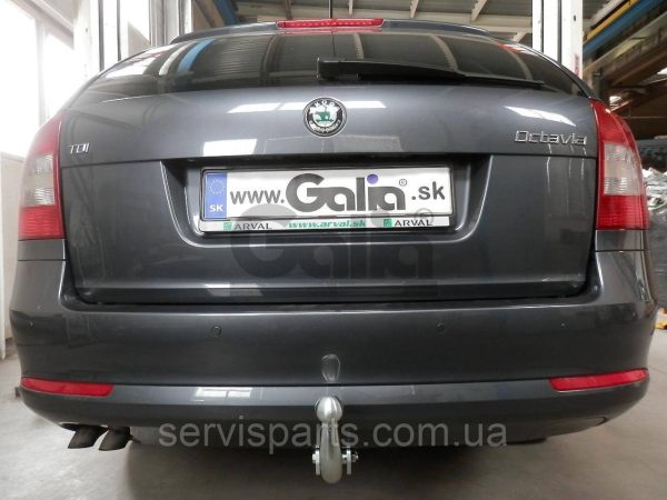 Оцинкований фаркоп на Skoda Octavia A5 2005-2012 (Шкода Октавія А5) - Зображення 3