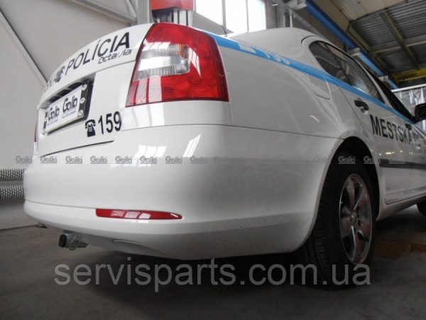 Оцинкований фаркоп на Skoda Octavia A5 2005-2012 (Шкода Октавія А5) Швидкознімний автомат на ручці - Зображення 8