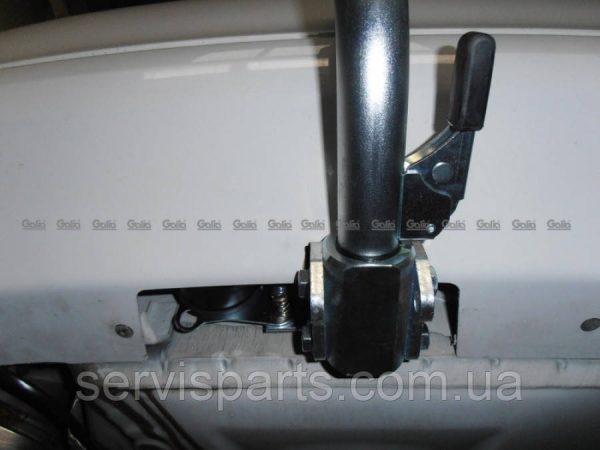 Оцинкований фаркоп на Skoda Octavia A5 2005-2012 (Шкода Октавія А5) Швидкознімний автомат на ручці - Зображення 9