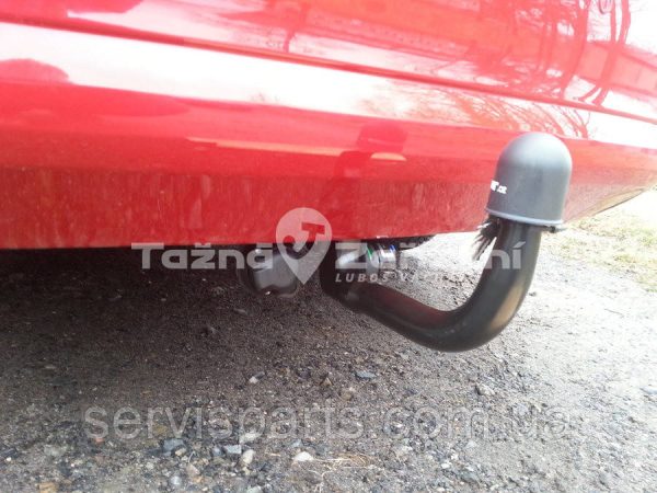 Польський фаркоп Skoda Octavia A5 2005-2012 (Шкода Октавія А5) Швидкознімний вертикальний автомат на ключі - Зображення 7