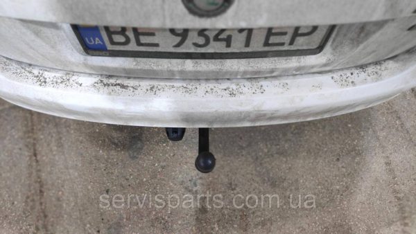 Фаркоп знімний гак на Skoda Fabia 2001-2014 седан і универсал (Шкода Фабія) - Зображення 10