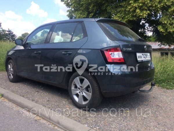Оцинкований фаркоп на Skoda Fabia III Хетчбек 2014-2018 (Шкода Фабія) - Зображення 6