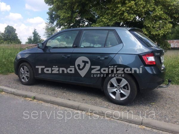Оцинкований фаркоп на Skoda Fabia III Хетчбек 2014-2018 (Шкода Фабія) - Зображення 7