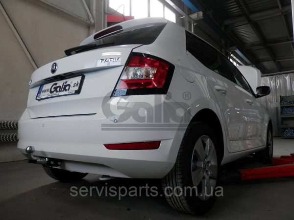 Оцинкований фаркоп на Skoda Fabia III Хетчбек 2018-2021 (Шкода Фабія) - Зображення 4