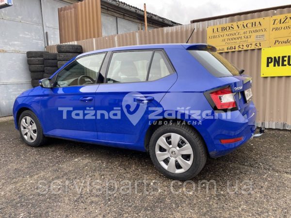 Оцинкований фаркоп на Skoda Fabia III Хетчбек 2018-2021 (Шкода Фабія) - Зображення 7