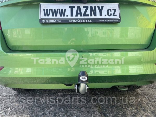 Оцинкований фаркоп на Skoda Fabia III универсал 2018- - Зображення 3