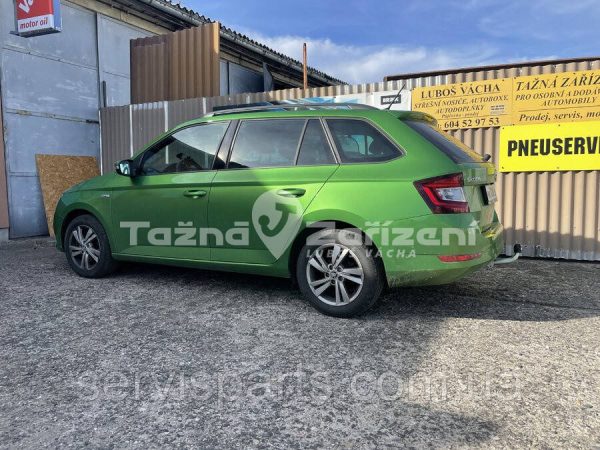 Оцинкований фаркоп на Skoda Fabia III универсал 2018- - Зображення 4