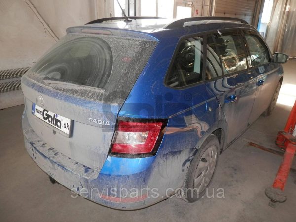Оцинкований фаркоп на Skoda Fabia III универсал 2018- Швидкознімний автомат на ручці - Зображення 2