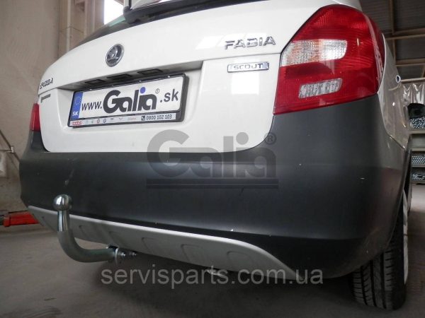 Оцинкований фаркоп на Skoda Fabia 2000-2014 универсал і седан - Зображення 7