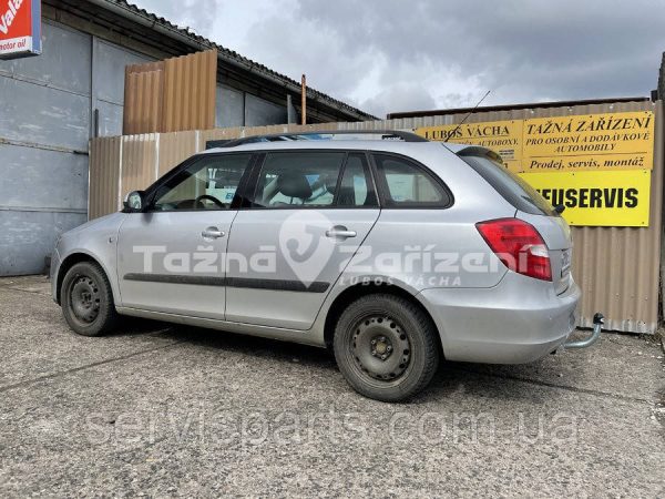 Оцинкований фаркоп на Skoda Fabia 2000-2014 универсал і седан - Зображення 8