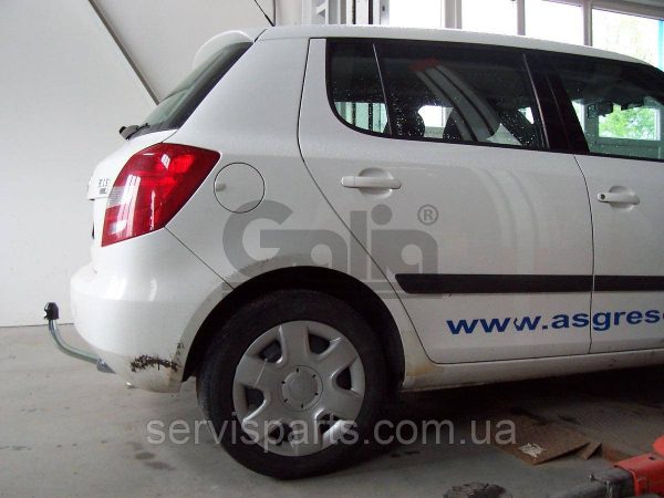 Оцинкований фаркоп на Skoda Fabia 1999-2014 хетчбек - Зображення 3